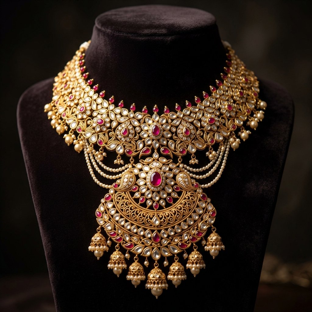 Imperial Kundan Necklace